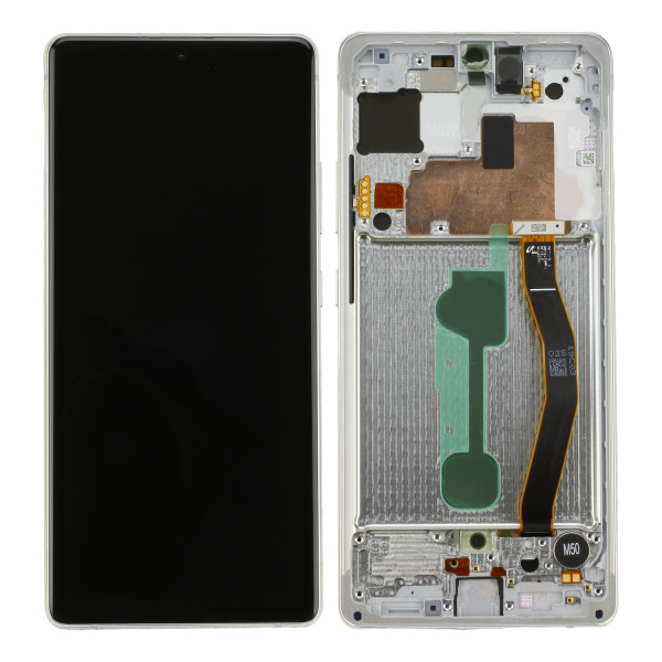 LCD-Kompletteinheit voor Samsung Galaxy S10 Lite G770F, weiß