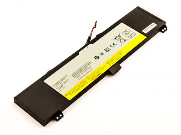 Batterij voor Lenovo Erazer Y50, Y50-70, als 5B10K10190, L13M4P02, L13N4P01, 6600mAh, 7.4V, Li-Po