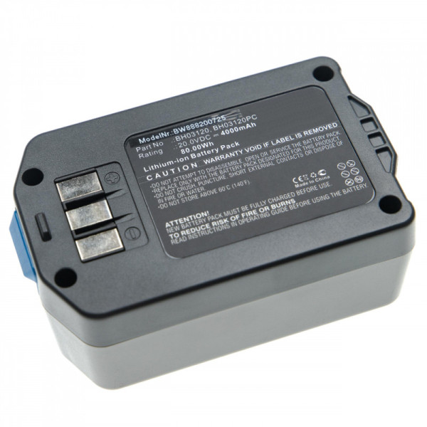 Batterij voor Hoover Batterij-Sauger Air Life, Air Life 2.0, Air Life 3.0, BH50140, BH52120, als BH03100, 4Ah