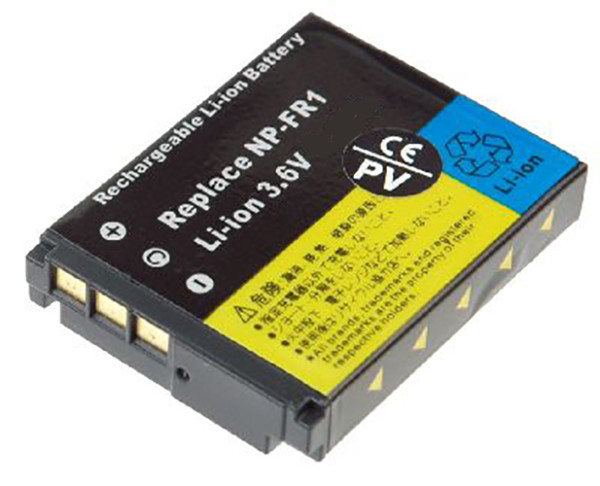 Batterij als Sony NP-FR1 voor Cybershot DSC F88, P100, P120, P150, P200, T30, T50, V3, G1