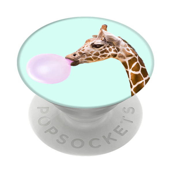 PopSockets PopGrip Bubblegum Giraffe - ausziehbarer Griff für Handys