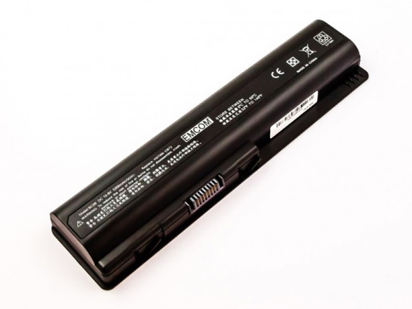 Batterij voor HP Pavilion G50, G60, G70, HDX16, DV4, Compaq Presario CQ40, CQ45, als 462889-121, 5200 mAh