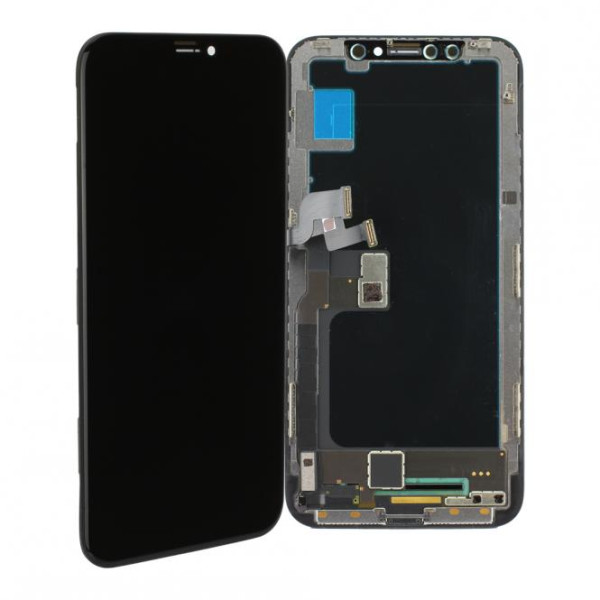 LCD-Display-Einheit komplett incl. Touchscreen für iPhone X, schwarz