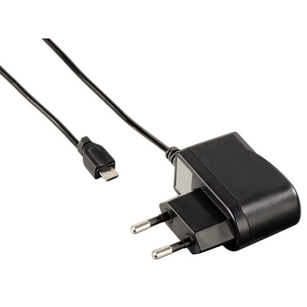 Netz-Ladegerät universal mit Micro-USB Stecker, 1A Ladestrom, 110-240V für Alcatel, Blackberry, HTC