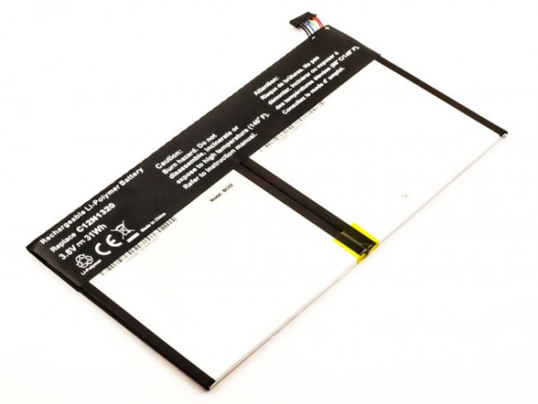 Batterij voor Asus Transformer Book 100, 100T Windows Tablet , als 0B200-00720000, C12N1320, 8150 mAh