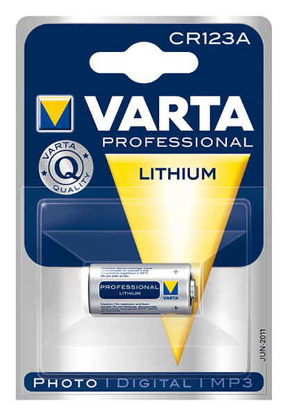 Varta Fotobatterie CR123A Professional Lithium