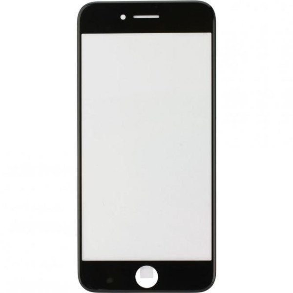 Displayglas voor iPhone 7, zwart