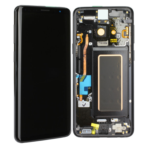 LCD-Kompletteinheit voor Samsung Galaxy S9 G960F, Midnight Black