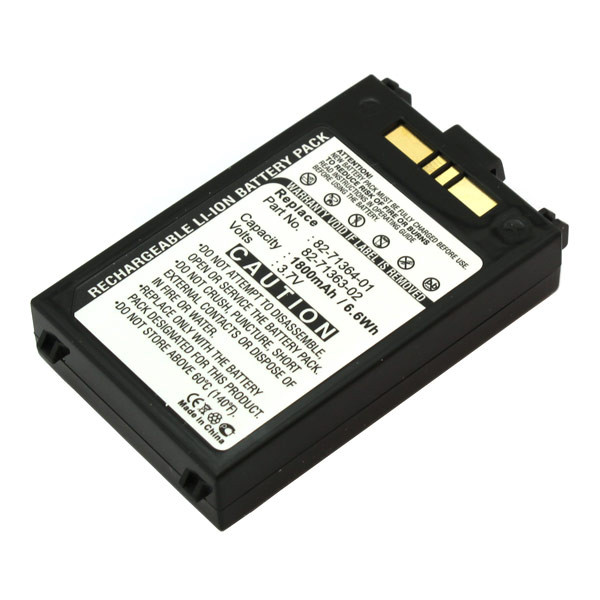 Batterij voor Symbol MC70, MC7004, MC7090, 82-71363-02, 82-71364-01, BTRY-MC70EAB00, Li-Ion, 1950 mAh