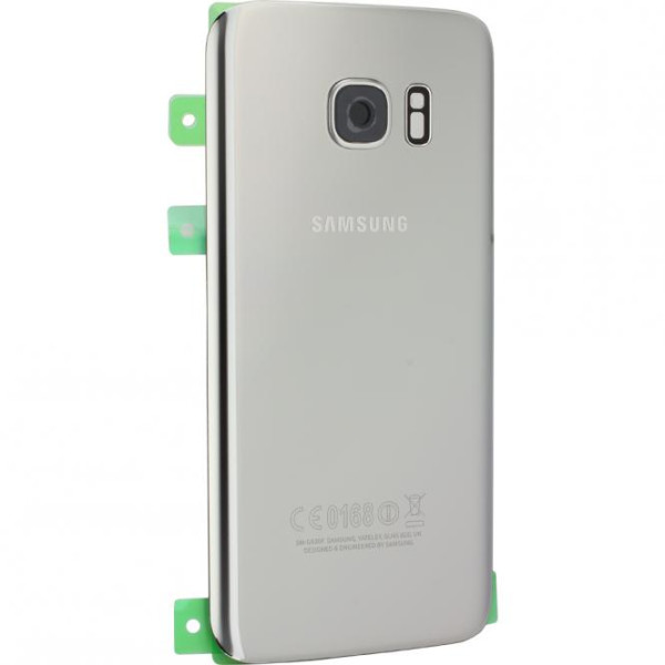 Akkudeckel für Samsung Galaxy S7 G930F, silber, wie GH82-11384B