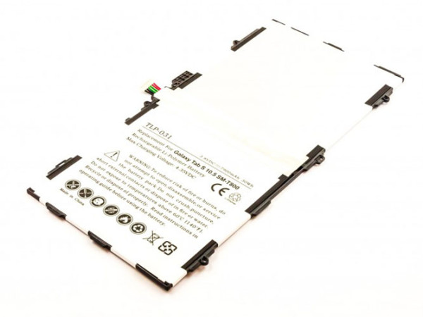 Akku für Samsung Galaxy Tab S 10.5, SM-T800, SM-T801, SM-T805, wie EB-BT800FBE