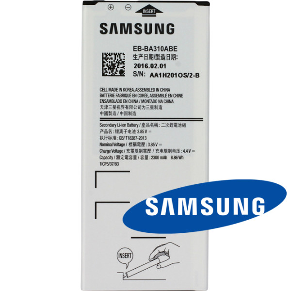 Batterij Original Samsung voor Galaxy A3 A310F, als EB-BA310ABE
