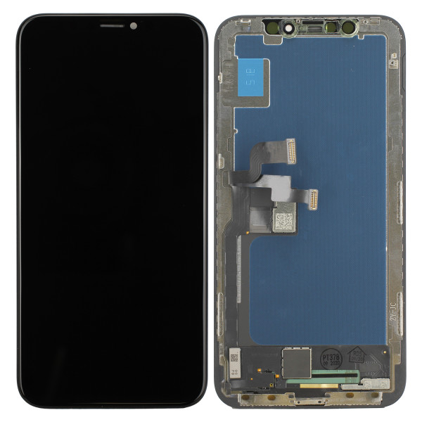 LCD-Displayeinheit inkl. Touchscreen, In-Cell Bauweise, voor iPhone X, zwart