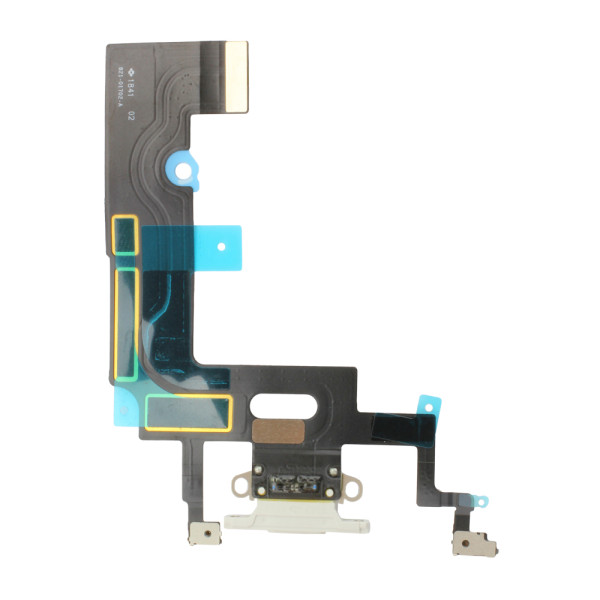 Dock-Connector mit Flexkabel, kompatibel mit iPhone XR, weiß