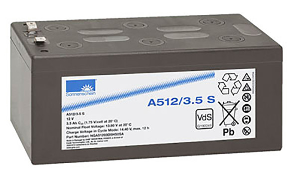A512/3.5S Batterie 12 Volts 3.5 Ah Sonnenschein 