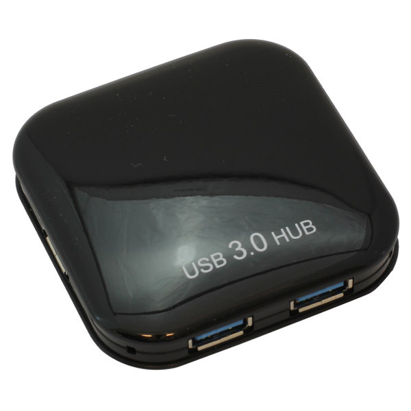 EMCOM USB-Hub mit externem Netzteil, USB 3.0