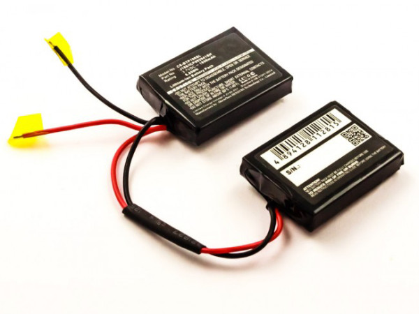 Batterij voor Beats by Dr. Dre Pill 1.0, als J188/ICP092941SH, 3,7 V, 1850 mAh, Li-Ion