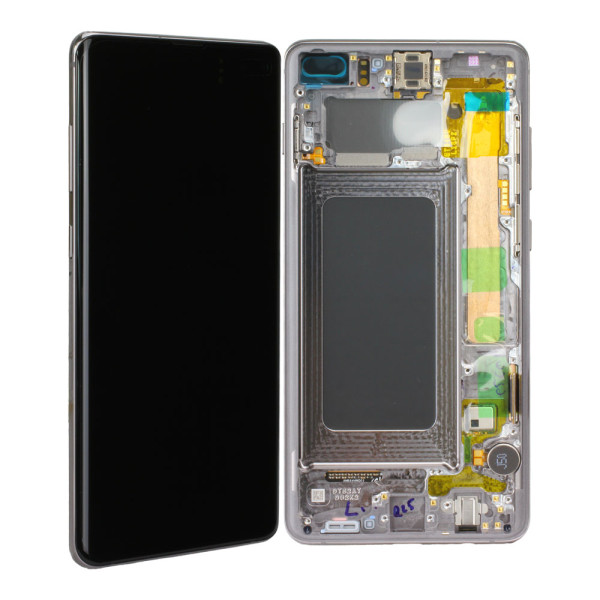LCD-Kompletteinheit für Samsung Galaxy S10+ G975F, Prism Black