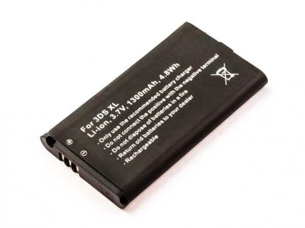 Batterij voor Nintendo 3DS XL, als SPR-003, SPR-A-BPAA-C0, 1300 mAh