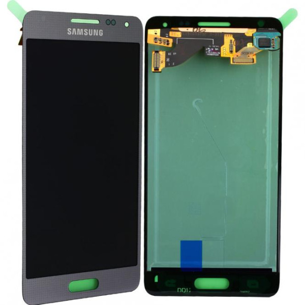 LCD Display Einheit inkl. Touchscreen für Samsung Galaxy Alpha G850F, silber, GH97-16386E