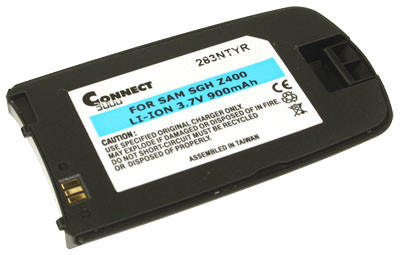 Batterij voor Samsung Z400, Z400v, zwart