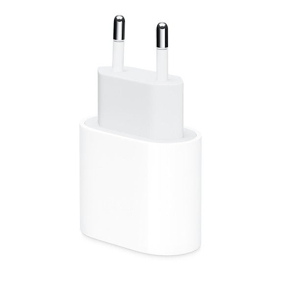 Apple Netzladegerät/Netzteil 20W USB-C Power Adapter MHJE3ZM/A, A2347, voor iPhone, iPad, Blister