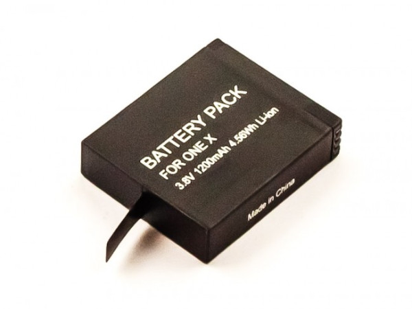 Batterij voor Action-Kamera Insta360 One X, als PL903135VT, 1200 mAh