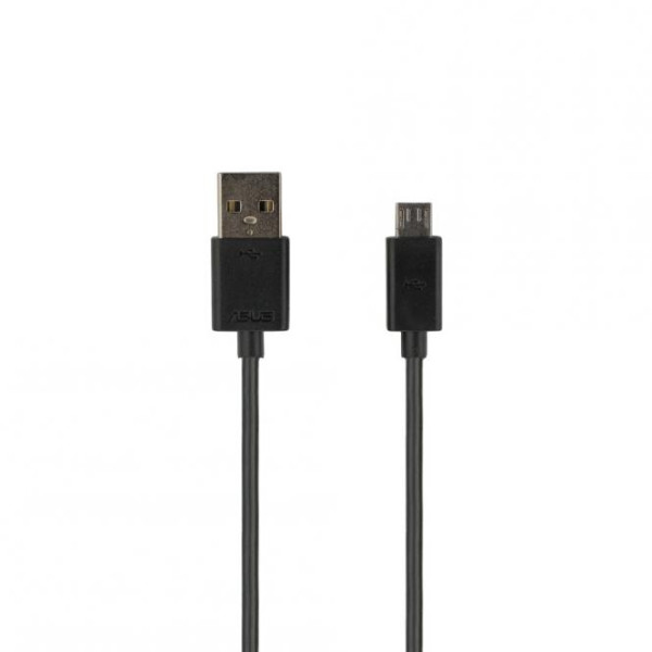 USB-Datenkabel Original Asus zwart , Typ-A, passend zu allen Micro-USB Anschlüssen, 1m, zwart