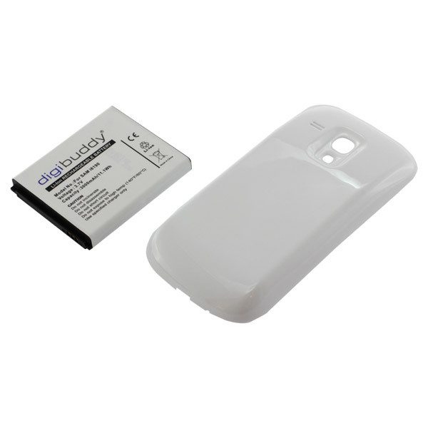 Akku für Samsung Galaxy S3 mini i8190, Hochleistung, weiß