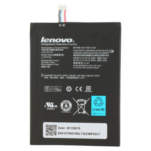 Batterij Original Lenovo L12T1P33 voor IdeaTab A1000, A3000, A5000