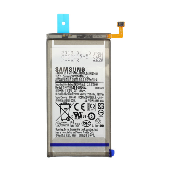 Batterij Original Samsung voor Galaxy S10 G973F, Typ EB-BG973ABU