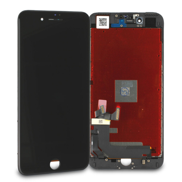 LCD-Displayeinheit komplett inkl. Touchscreen voor iPhone 7 Plus, zwart