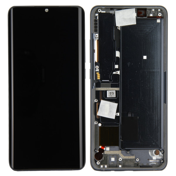 LCD-Kompletteinheit voor Xiaomi Mi Note 10, Mi Note 10 Pro, Midnight Black