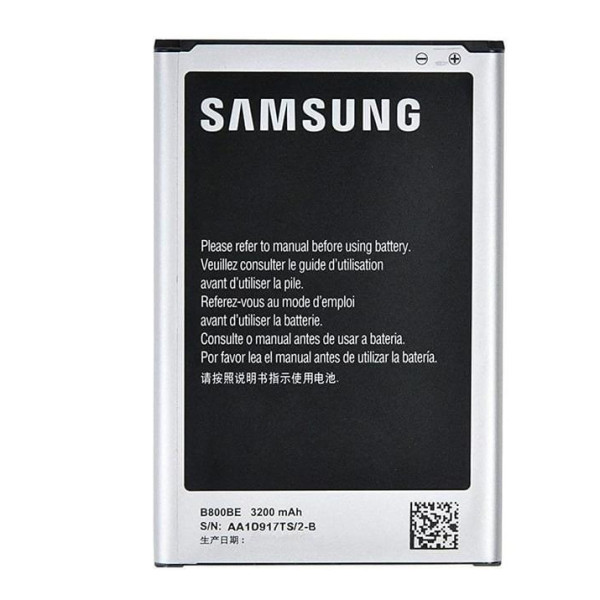 Akku Original Samsung für Galaxy Note 3 N9000, N9002, N9005, Typ EB-B800BE, 3200 mAh, 3.8V