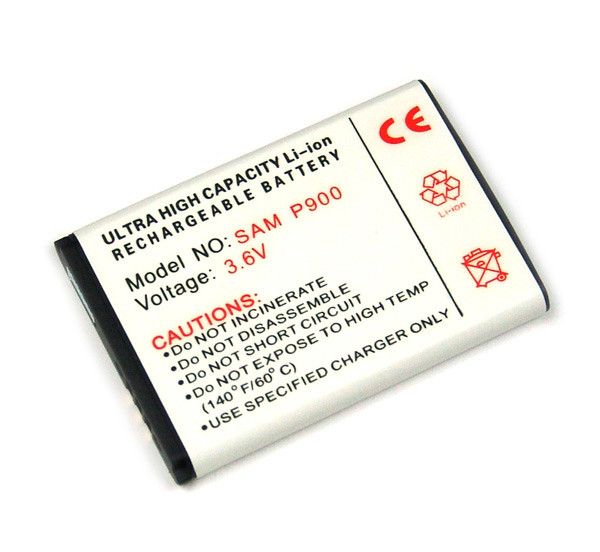 Batterij voor Samsung B100, B200, P900, B2100, B2710, C3300, F310, I320, M110, P180, als AB553446BE