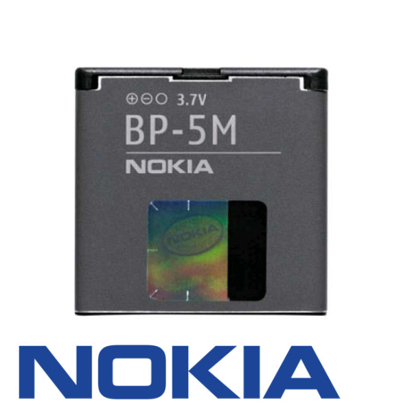 Batterij Original Nokia voor 5610, 5700 XpressMusic 7390, 6110 Navigator, 6220c, 6500s, 7390, Typ BP-5M