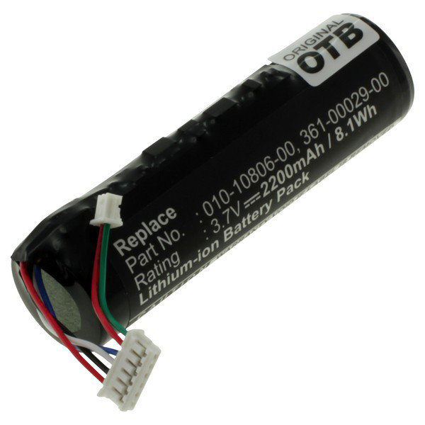Batterij voor Garmin Astro 220, 320, DC20, DC30, DC40, Dog Tracking DC20, als 010-10806-00