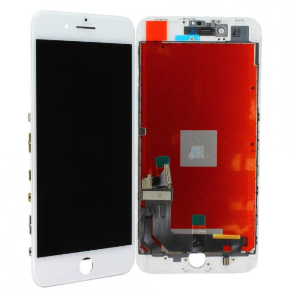 LCD-Display-Einheit komplett incl. Touchscreen voor iPhone 8 Plus, weiß