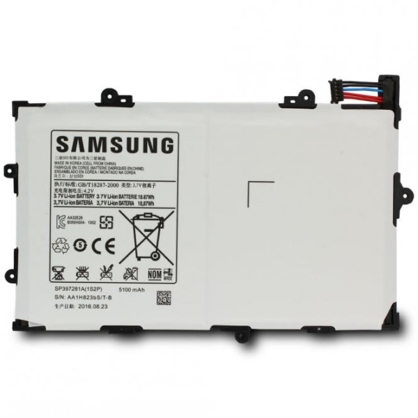 Batterij Original Samsung voor Galaxy Tab 7.7, P6800, P6810, als SP397281A