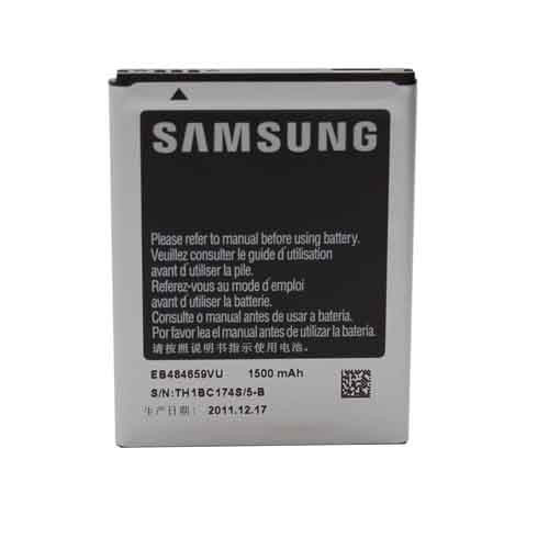Akku Original Samsung für Samsung I8350 Omnia W, 1500 mAh, Typ: EB484659VU, EB484659VUCSTD