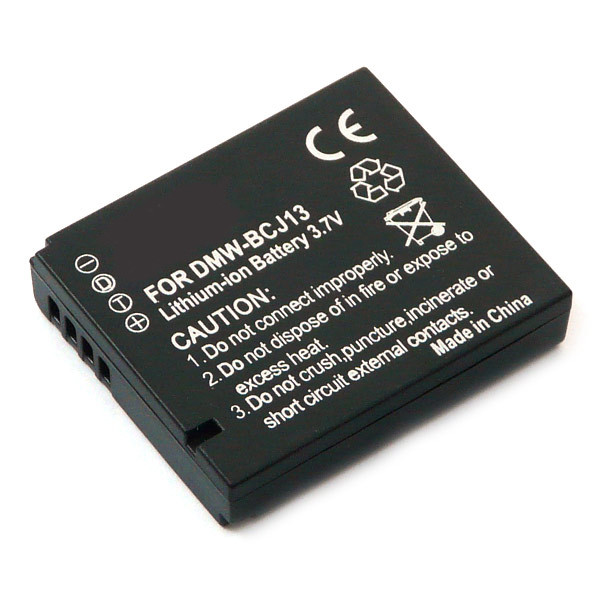 Batterij als Panasonic DMW-BCJ13E voor LUMIX DMC LX5, LX7