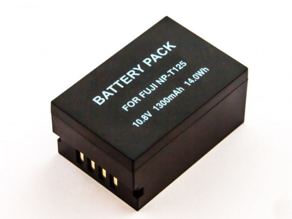 Batterij als Fujifilm NP-T125 voor GFX 50R, GFX50S