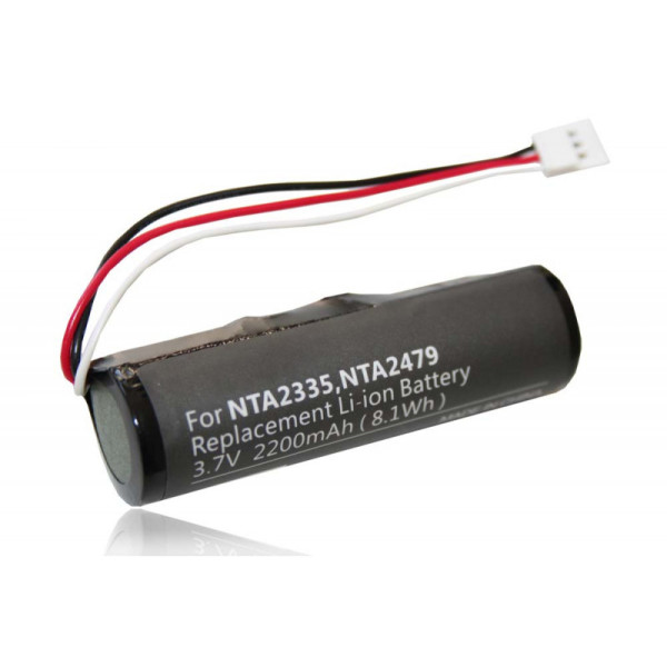 Batterij voor Logitech Pure-Fi Anywhere Speaker 1. Generation, 2. Generation, als NTA2479, 3,7 V, 2,2 Ah