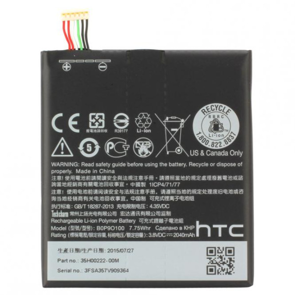 Batterij Original voor HTC Desire 610, als B0P9O100