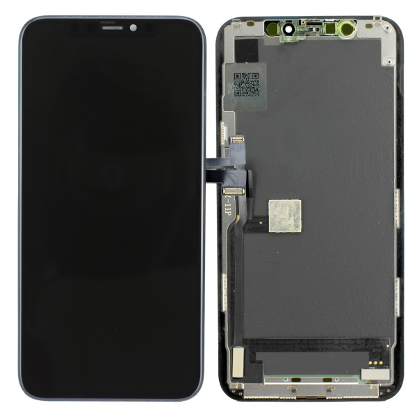 Weiche OLED-Displayeinheit komplett inkl. Touchscreen für iPhone 11 Pro, schwarz