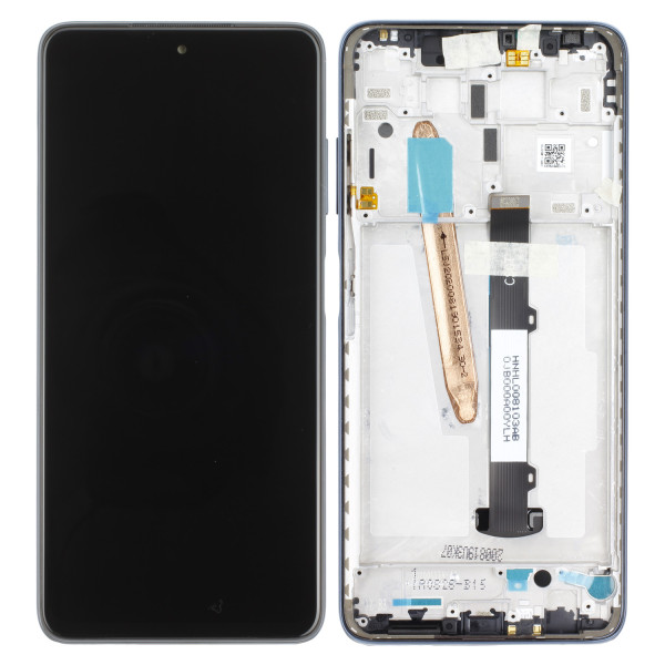 LCD-Kompletteinheit für Xiaomi Poco X3, grau