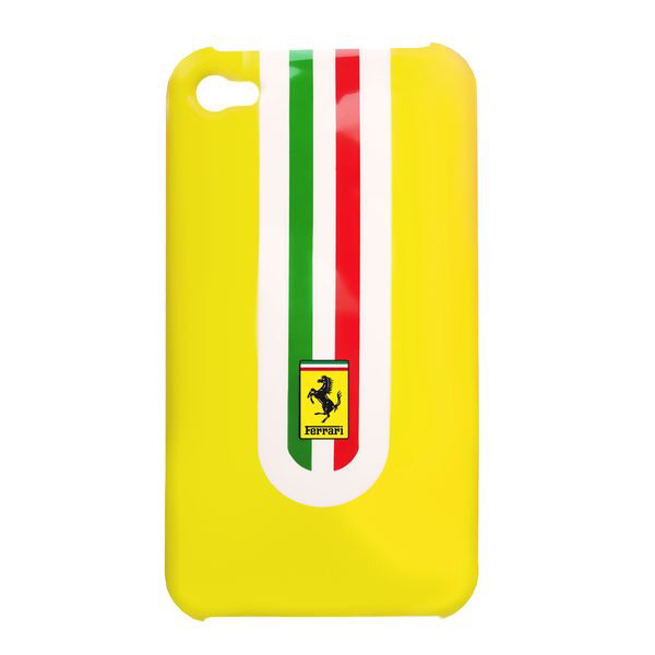Hard Case voor Apple iPhone 4, 4S - Ferrari, gelb