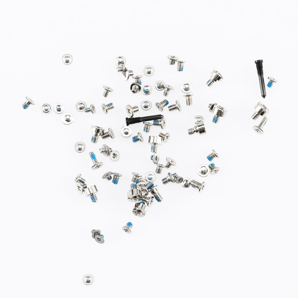 Komplettes Schraubenset für iPhone XR, schwarz