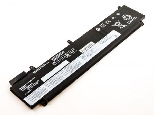 Batterij voor Lenovo ThinkPad T460s Serie, T47s Serie, als 00HW023, 01AV406, L16M3P73, 11,4 V, 2090 mAh