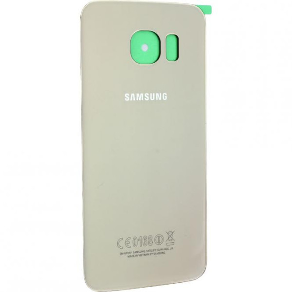 Akkudeckel für Samsung Galaxy S6 Edge G925F, gold, wie GH82-09602C